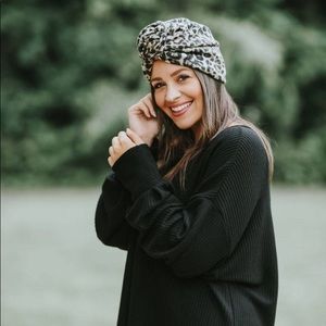 BNWT Animal Print Turban from Etsy